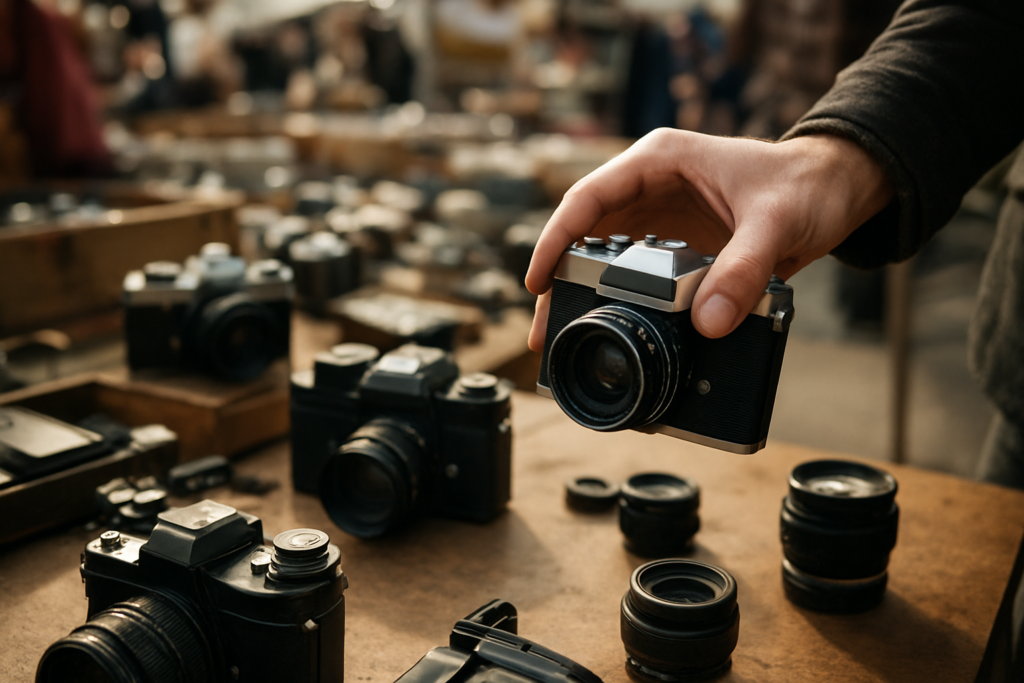 Brocante photo : où dénicher un appareil argentique et comment chiner malin dans les foires spécialisées
