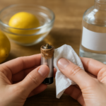 Nettoyer l’oxydation d’une pile : la méthode simple au vinaigre blanc et au citron